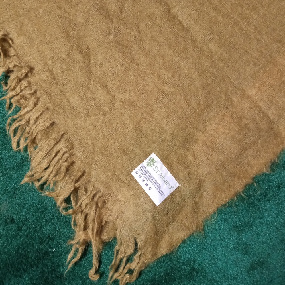 St. Albans mohair throw